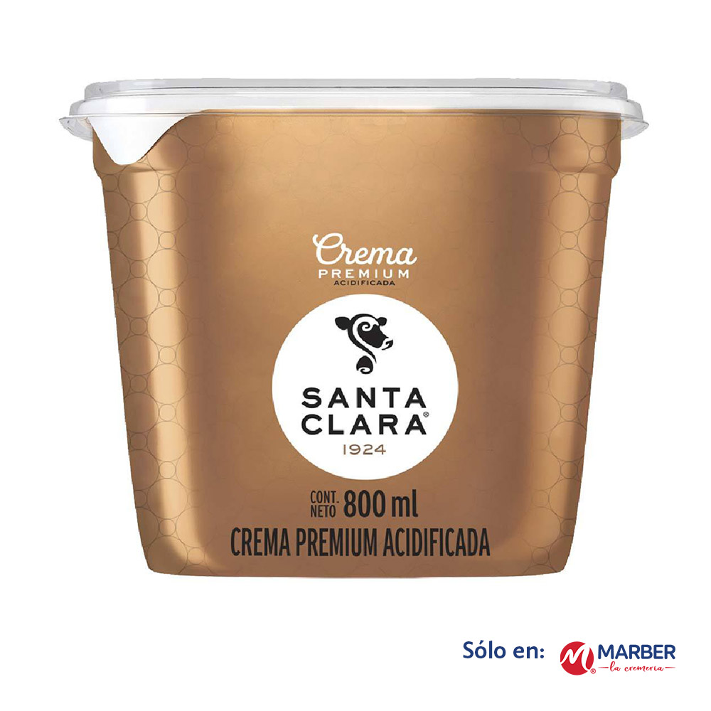 CREMA SANTA CLARA 9/800 ML - Marber